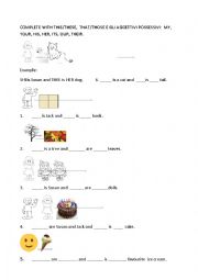 Demonstratives and adjectives