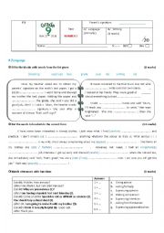 9th form: Test N2 