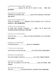 English Worksheet: Test on grammar