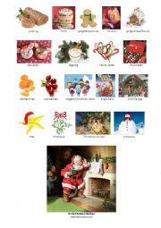 CHRISTMAS VOCABULARY - PICTIONARY - PAGE 2