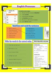 English pronouns