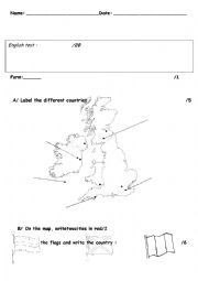 English Worksheet: Geography facts