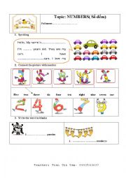 English Worksheet: animals