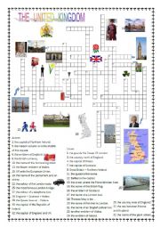 English Worksheet: The United Kingdom