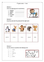 3rd grade-vocabulary revision-A term