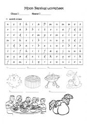 English Worksheet: Moon Festival worksheet