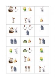 English Worksheet: Speaking activity - Cards HAVE YOU GOT A PET ? 