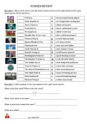 English Worksheet: Compound adjectives