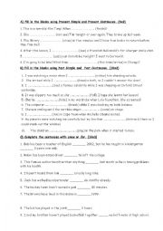 English Worksheet: Quiz