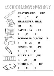 School Stationery