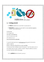 Addictions Mini project
