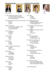 English Worksheet: Mad Fat Diary