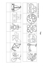 English Worksheet: Toys 