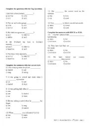 Final Test - 9th - 4B