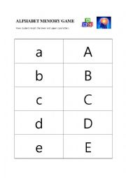 Alphabet Memory Game