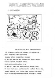 English Worksheet: where are you from?