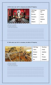 English Worksheet: Museums