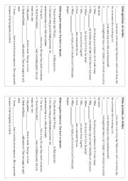 English Worksheet: Simple Present Tense