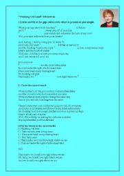 English Worksheet: Listening  