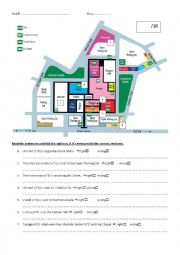 TEST prepositions of place