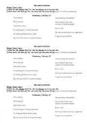 English Worksheet: present perfect Bridget Jones