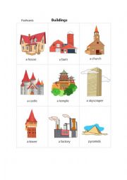 English Worksheet: Building Flash Cards