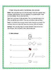 English Worksheet: Demonstrative Pronouns