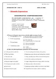 English Worksheet: introductory module: first impressions part 2
