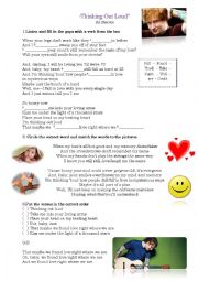 English Worksheet: Thinking Out Loud - Ed Sheeran Song