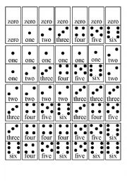 English Worksheet: Domino