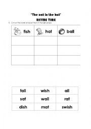 English Worksheet: The cat in the hat 