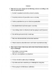 English Worksheet: grammar worksheet