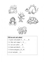 English Worksheet: TOYS HAPPY  STREET