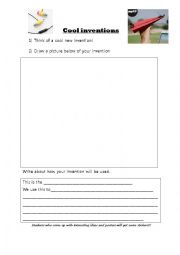 English Worksheet: Cool Inventions