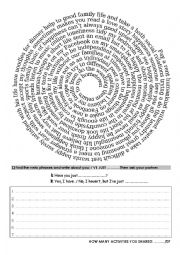 English Worksheet: Present Perfect: JUST