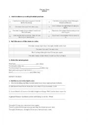 English Worksheet: Birdy - Fire and Rain