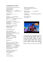 English Worksheet: Lazy Town - You are a pirate