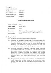 English Worksheet: lesson
