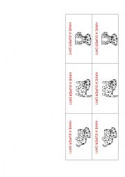 English Worksheet: Have a super day
