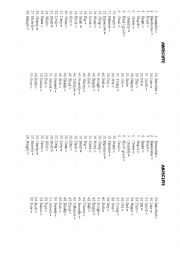 English Worksheet: Adjective Words