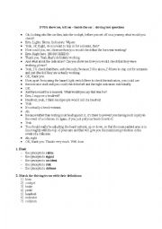 Cars and Driving - A stunning driving test listening worksheet