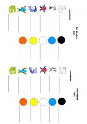 English Worksheet: quiz for 2nd grades