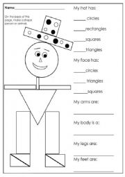 English Worksheet: Clown