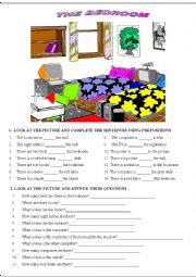 English Worksheet: there is/ there are 