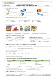 English Worksheet: Welcome unit revision worksheet or test