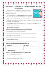 English Worksheet: Table manners in Islam