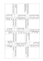 How and Wh-Questions puzzle grid activity