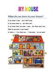 DESCRIBING YOUR HOUSE