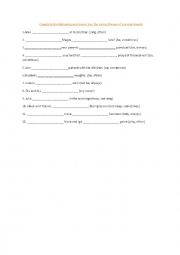English Worksheet: Present simple, vert to be and adverbs of frequency