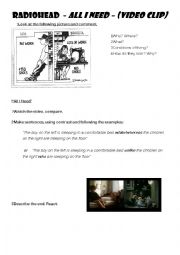 English Worksheet: child labour picture + 